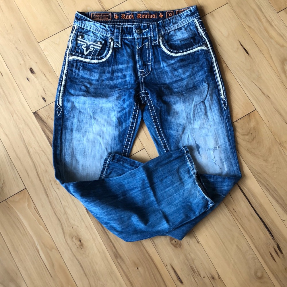 Rock Revival Bootcut Jeans.